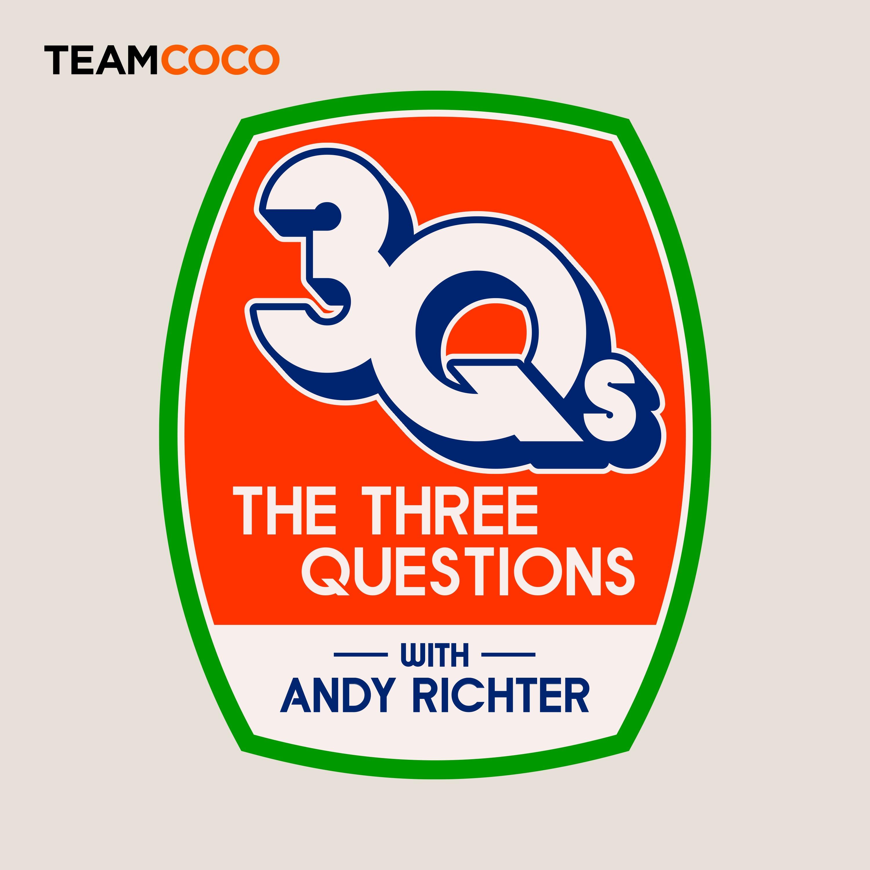 Show poster of The Three Questions with Andy Richter